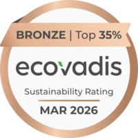 Zertifikat ecoVadis Nachhaltigkeitsrating